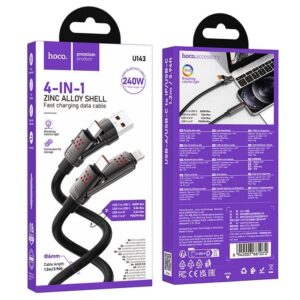 Cable-de-carga-rapida-240W-Hoco-u143 (6) cable-de-carga-rapida