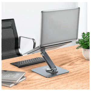 soporte de laptop de aluminio